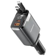 شارژر فندکی پورودو Porodo 111W Car Charger Lightning USB_C