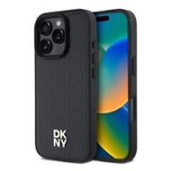 قاب آیفون 16 پرو مکس DKNY HARD CASE MAGSAFE REPEAT PATTERN PU LEATHER