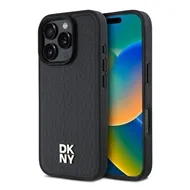 قاب آیفون 16 پرو مکس DKNY HARD CASE MAGSAFE REPEAT PATTERN PU LEATHER