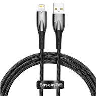 کابل شارژ لایتنینگ 2 متر بیسوس Baseus Glimmer Fast Charging Data Cable CADH000301