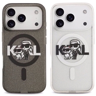 قاب برند کارل لاگرفلد مدل Karl Lagerfeld شماره 8 Iphone مناسب برای Apple iPhone 17 Pro