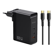 آداپتور 3 پورت فست شارژ مک دودو Mcdodo GaN 100W 3 port Fast Charge CH-8105 PRO