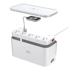 چند راهی برق و شارژر وایرلس الدینیو LDNIO SCW5354