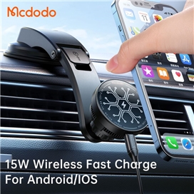 هولدر و شارژر وایرلس و فن خنک کننده مک دودو مدل MCDODO CH-2130 به همراه کابل شارژ