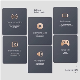 هندزفری بلوتوث لنوو Lenovo LivePods LP2 Wireless Handsfree