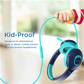 هدفون بلوتوث مخصوص کودکان پرومیت مدل  CODDY.AQA