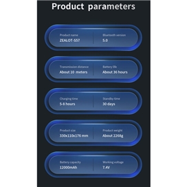 اسپیکر بلوتوثی قابل حمل زیلوت مدل S57