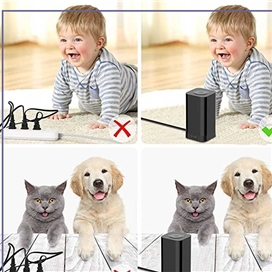 چند راهی برق 3 در 1 الدینیو 2500 وات LDNIO TOWER 3 in 1 Power Extension Cord SKW6457