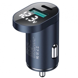 شارژر سریع فندکی جویروم Joyroom 42.5W Intelligent 2-port LED Fast Car Charger C-A17