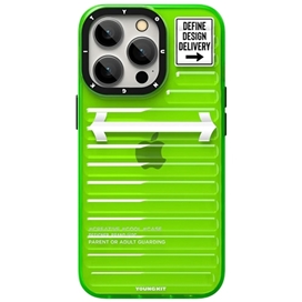 قاب YOUNGKIT یانگکیت Green Suitcase Design Firefly Trending Series مناسب برای Apple iPhone 13 Pro