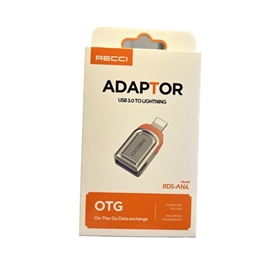 مبدل USB به لایتنینگ رسی مدل OTG RDS-A16L