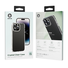 قاب شفاف برند Green Lion مدل Crystal Clear Case مناسب برای Apple iPhone 15 Pro Max