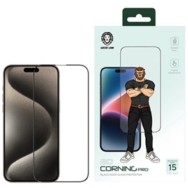 محافظ صفحه نمایش گرین لاین مدل 3D-Corning Pro مناسب برای گوشی موبایل اپل iPhone 15 Pro Max