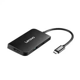 هاب 7 پورت Type C لنوو Lenovo S707 7 in 1 Type C HUB Adapter HDMI PD3.0 SD/TF Reader