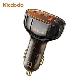 شارژر فندکی سه پورت 100 وات مک دودو Mcdodo Digital Display PD Car Charger CC-2310