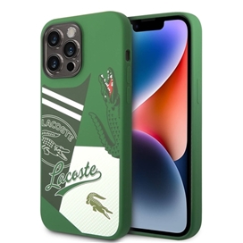 کاور LACOSTE مدل SILICONE/MICROFIBER مناسب برای گوشی موبایل اپل Apple iPhone 14 Pro Max