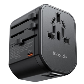 آداپتور دیواری فست شارژ مک دودو Mcdodo 20W PD Fast Charging Universal Travel Adapter CP-3471