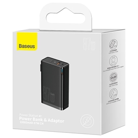 پاوربانک 10000 و شارژر دیواری بیسوس Baseus Power Station 4 PPHD010001 87W CN توان 87 وات با کابل