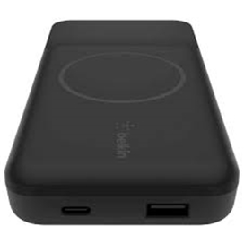 شارژر بی سیم قابل حمل مغناطیسی شارژ سریع 10K بلکین مدل BPD001btBK