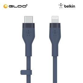 کابل شارژ سریع USB-C با رابط لایتنینگ بلکین مدل CAA009bt3MBK طول 3 متر