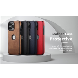 کاور اپیکوی مدل Leather مناسب برای گوشی موبایل اپل Iphone 14 Pro Max