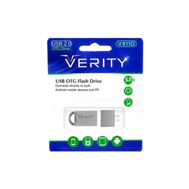 فلش مموری 32 گیگابایت وریتی Verity V811O همراه با OTG میکرو