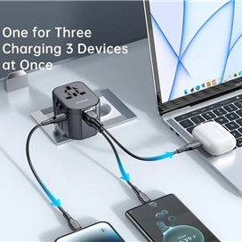 آداپتور دیواری فست شارژ مک دودو Mcdodo 20W PD Fast Charging Universal Travel Adapter CP-3471