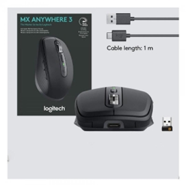 ماوس بی سیم لاجیتک مدل MX ANYWHERE 3 FOR MAC ا Logitech MX ANYWHERE 3 FOR MAC Wireless Mouse