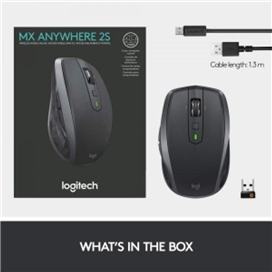 ماوسبی سیم لاجیتک مدل MX Anywhere 2S ا Logitech MX Anywhere 2S Wireless Mouse