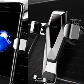 پایه نگهدارنده گوشی راک ROCK RPH0872 Gravity Air Vent Car Mount SE