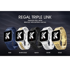 بند کی فون مدل Regal Triple Link مناسب برای اپل واچ 45 میلی متری