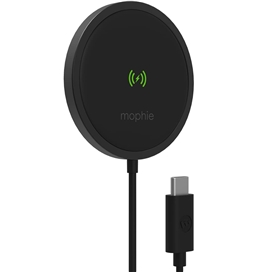 شارژر مگسیف MagSafe به همراه رینگ مگسیف موفی Mophie مدل Snap+Wireless Charge