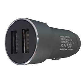 شارژر فندکی ارلدام به همراه کابل میکرو Earldom Dual USB Car Charger ES-CC4