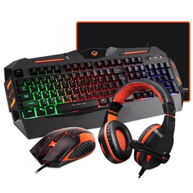 پک گیمینگ میشن Meetion MT-C500 موس ، کیبورد ، هدست و موس پد