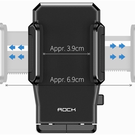 پایه نگهدارنده مخصوص دوچرخه و موتورسیکلت راک ROCK RPH0949 Universal Bike Phone Mount