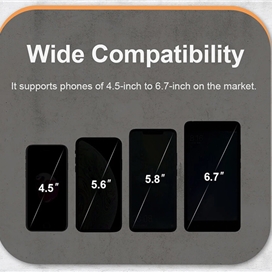 هولدر مخصوص دوچرخه و موتور راک Rock Universal Retractable Bike Phone Mount RPH0957