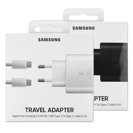 شارژر سریع سامسونگ اصلی 45 وات همراه کابل 1 متر Samsung Super Fast Charger 45W EP-TA845