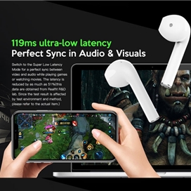 هندزفری بلوتوثی ریلفیت مدل Dizo GoPods E3 RT01