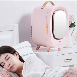 یخچال لوازم آرایش Baseus Professional Beauty Fridge Cosmetic Refigertor 13 L CRBXNS-04