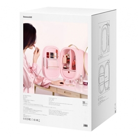 یخچال لوازم آرایش Baseus Professional Beauty Fridge Cosmetic Refigertor 13 L CRBXNS-04