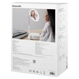 آینه آرایشی رومیزی بیسوس Baseus Smart Beauty Series Lighted Makeup Mirror with Storage Box DGZM-02
