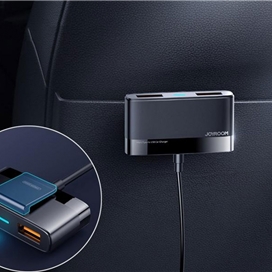 شارژر فندکی 5 پورت یواس‌بی خودرو جویروم Joyroom Multi 5 Ports USB Car Charger JR-CL03