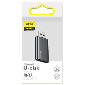 فلش مموری 32 گیگ و آداپتور شارژ بیسوس Baseus U-Disk ACUP-B0A 32G