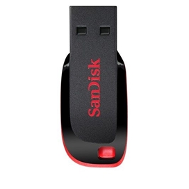 فلش مموری 128 گیگابایت سن دیسک SanDisk Cruzer Blade CZ50