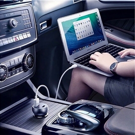 شارژر فندکی خودرو فست‌شارژ مک دودو MCDODO CC-7030 45W USB + Type-C Dual Ports Car Charger