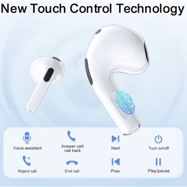 هندزفری بلوتوث جویروم Joyroom JR-T03S Plus TWS Headphones