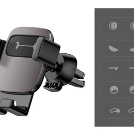 هولدر بیسوس Baseus Cube Gravity Vehicle-Mounted SUYL-FK01      برند: