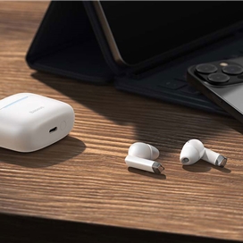 هندزفری بلوتوث بیسوس Earphones ENC Wireless Headphones Bowie E9 TWS NGTW120001