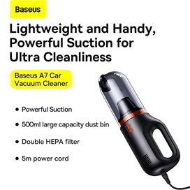 جارو شارژی خودرو بیسوس Baseus A7 Car Vacuum Cleaner VCAQ020213