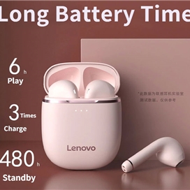 هندزفری بلوتوث دوگوش لنوو Lenovo H12 Bluetooth Earphone